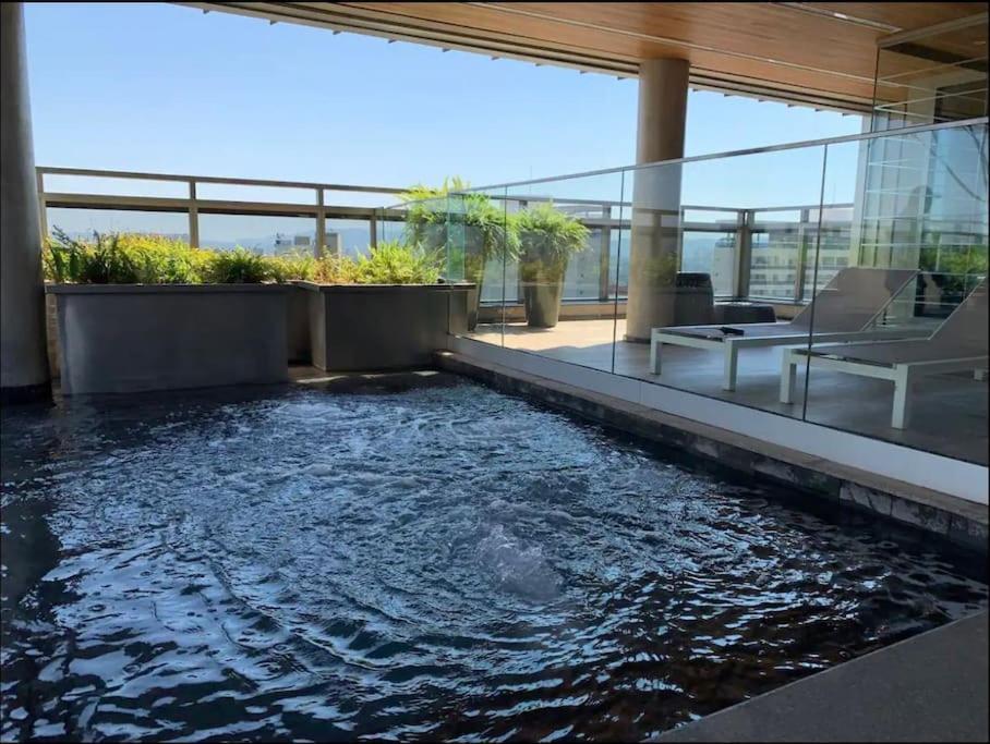 Studio Com Vista Incrivel 22º Andar Apartment เซาเปาโล ภายนอก รูปภาพ
