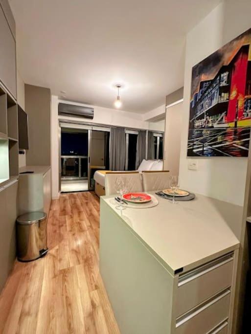 Studio Com Vista Incrivel 22º Andar Apartment เซาเปาโล ภายนอก รูปภาพ