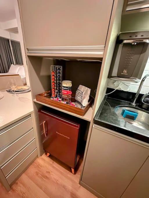 Studio Com Vista Incrivel 22º Andar Apartment เซาเปาโล ภายนอก รูปภาพ