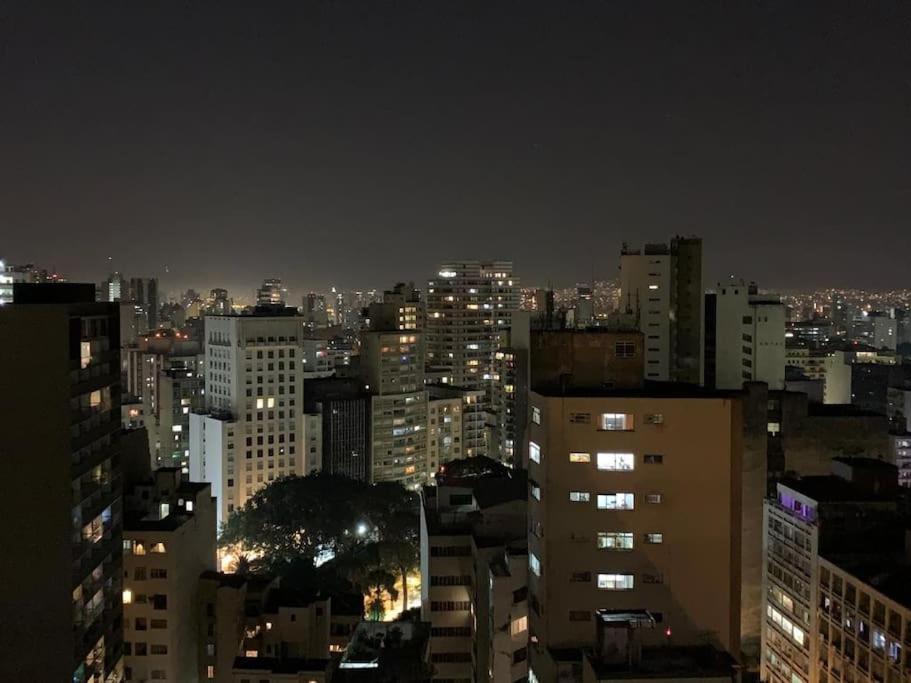 Studio Com Vista Incrivel 22º Andar Apartment เซาเปาโล ภายนอก รูปภาพ